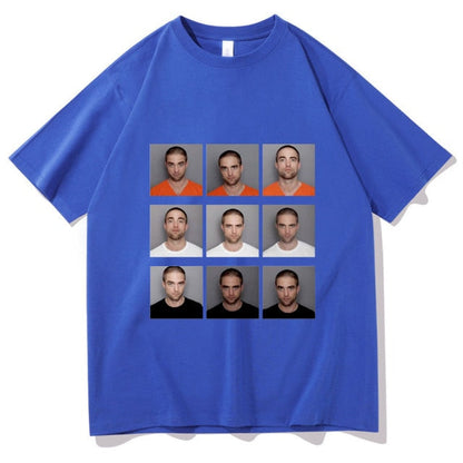 Robert Pattinson Mugshot Tee by White Market