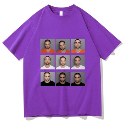 Robert Pattinson Mugshot Tee by White Market