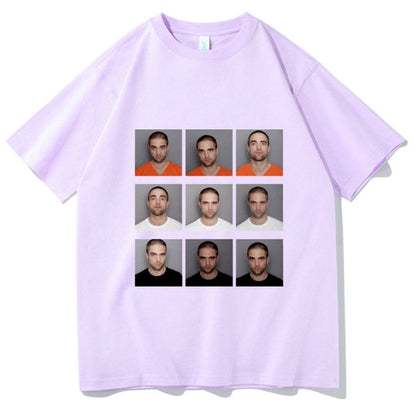 Robert Pattinson Mugshot Tee by White Market