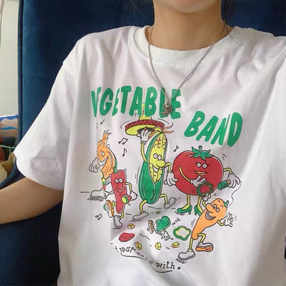 Vegetable Band Tee by White Market