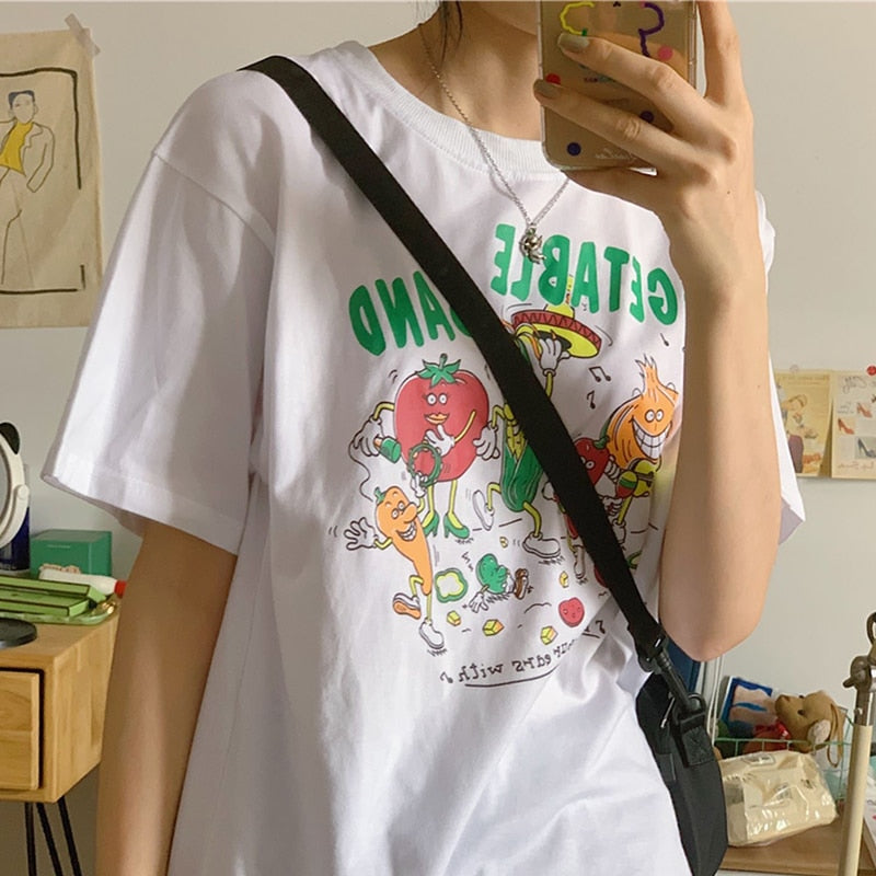 Vegetable Band Tee by White Market