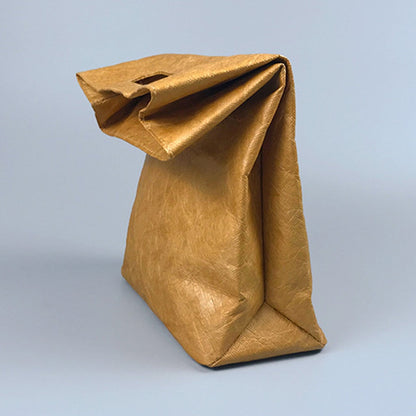 Vegan Leather "Paper" Bag by White Market