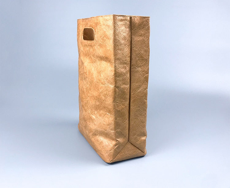 Vegan Leather "Paper" Bag by White Market