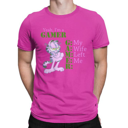 "Yeah I'm A Gamer" Garfield Tee by White Market