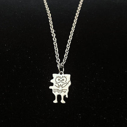 Spongebob Patrick Friendship Necklace by White Market