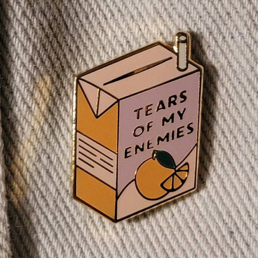 Tears Of Enemies Pin by White Market