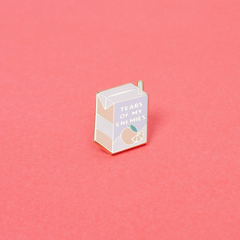 Tears Of Enemies Pin by White Market