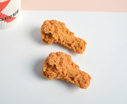 Fried Chicken Keychains by White Market