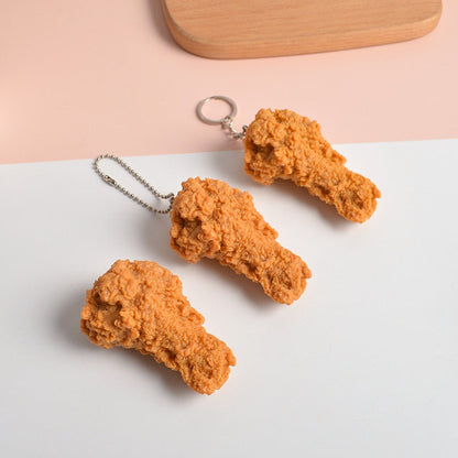 Fried Chicken Keychains by White Market