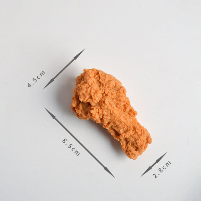 Fried Chicken Keychains by White Market