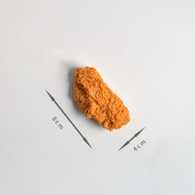 Fried Chicken Keychains by White Market