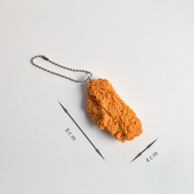 Fried Chicken Keychains by White Market