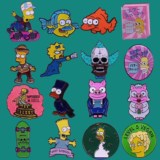 Rare Simpsons Pins by White Market