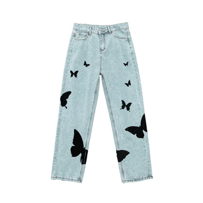 Butterfly Jeans by White Market