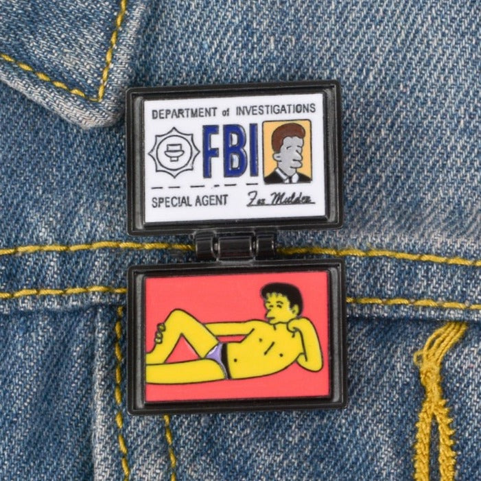 FBI Simpson Pin by White Market