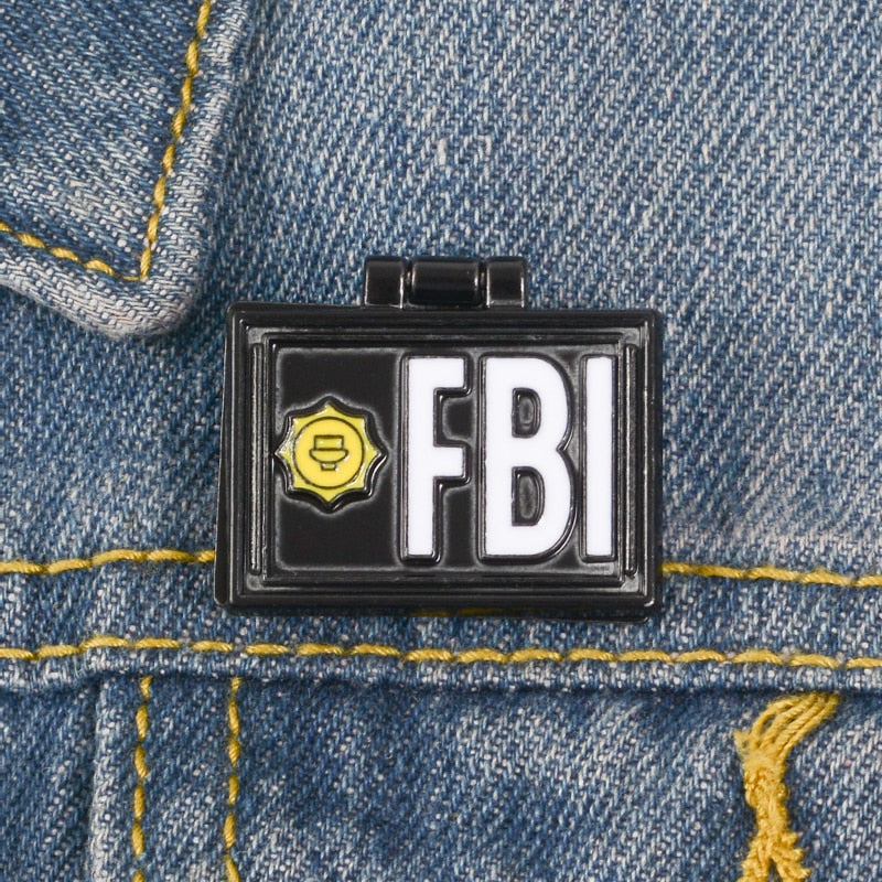 FBI Simpson Pin by White Market