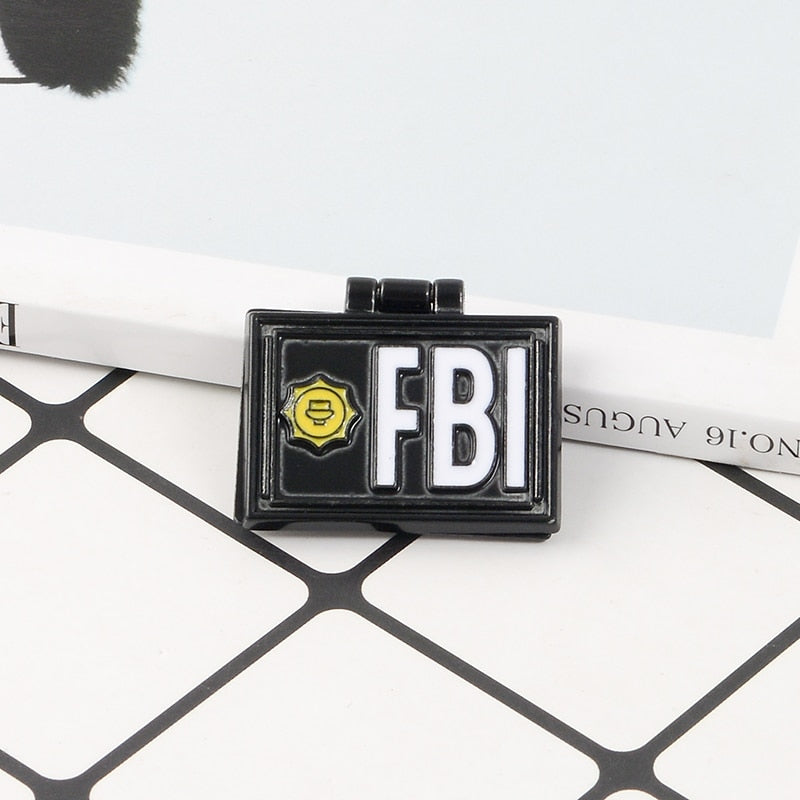 FBI Simpson Pin by White Market