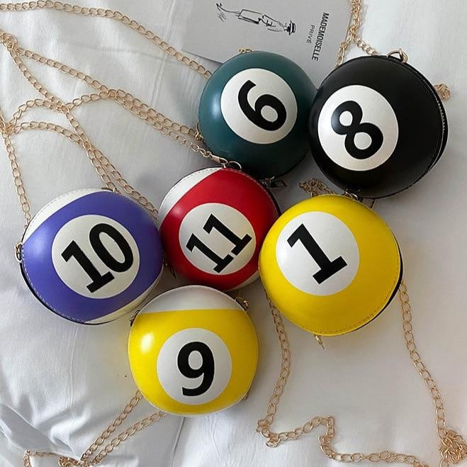 Mini Billiard Ball Bags by White Market