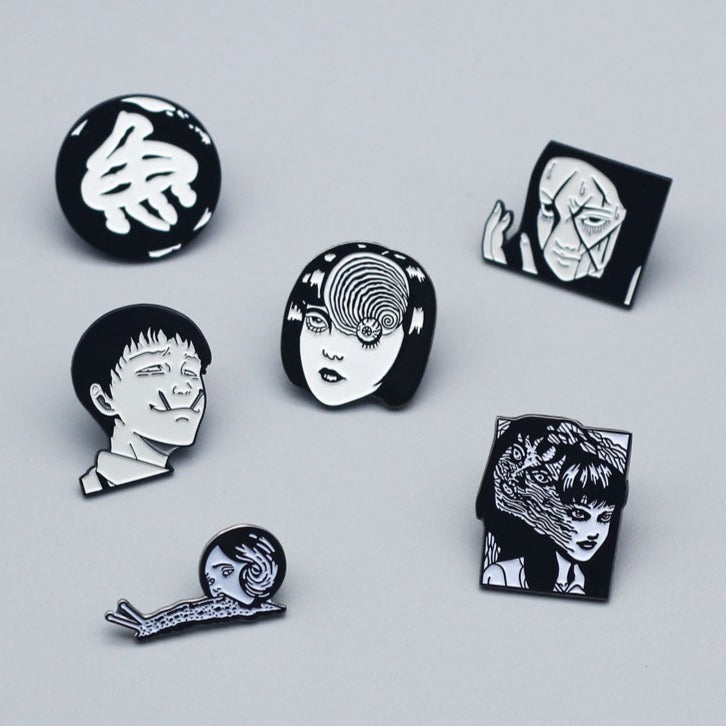 Junji Terror Pins by White Market