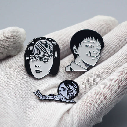 Junji Terror Pins by White Market