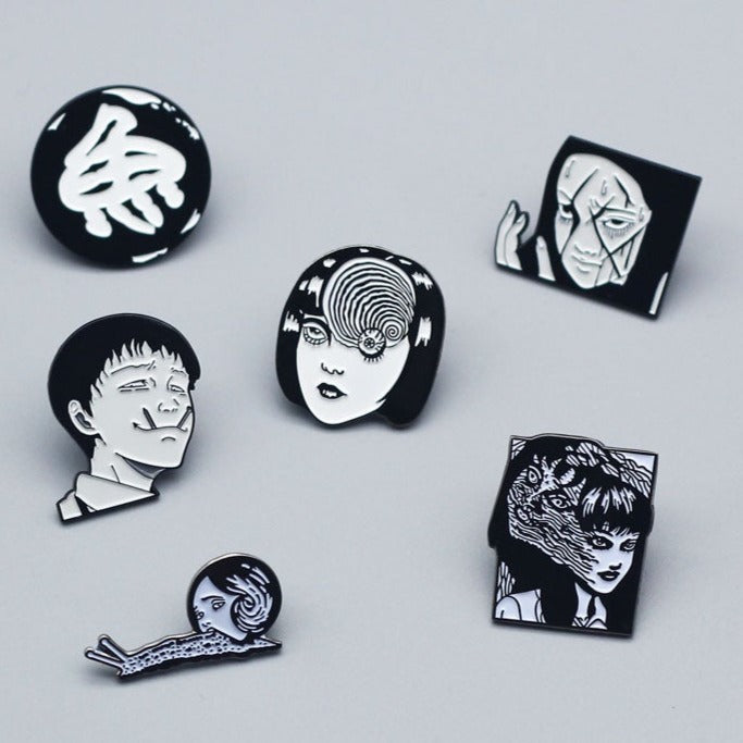 Junji Terror Pins by White Market