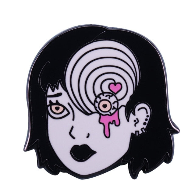 Junji Terror Pins by White Market