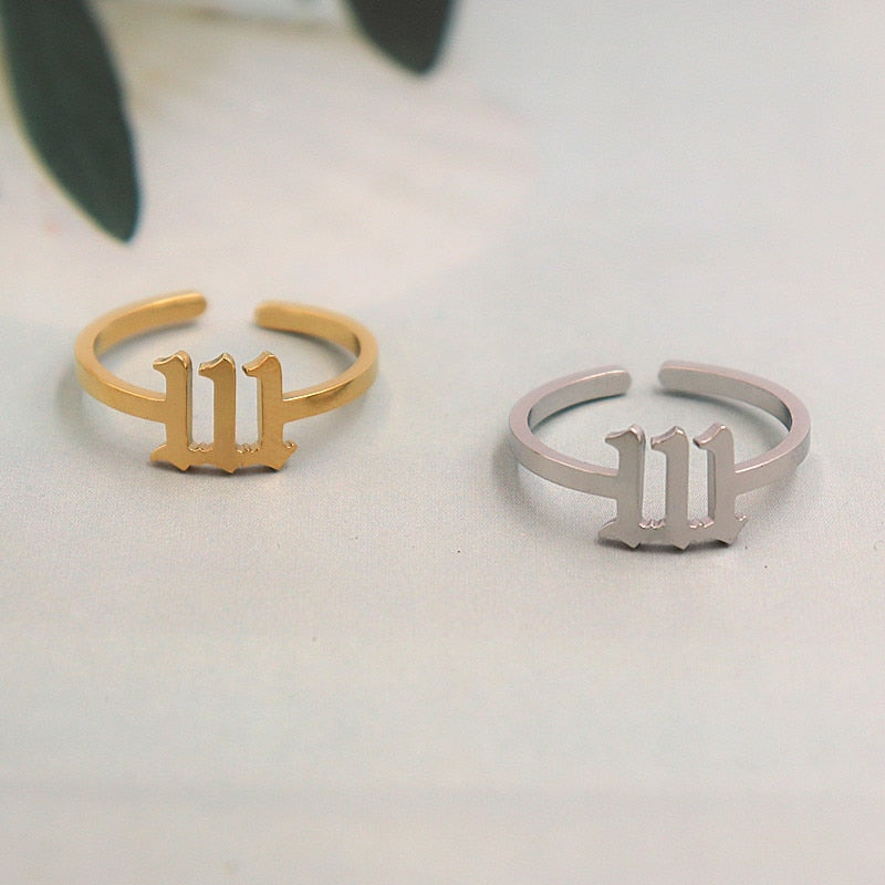 Lucky Angel Number Rings by White Market