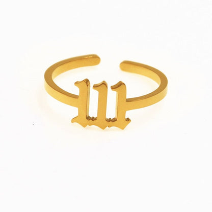 Lucky Angel Number Rings by White Market