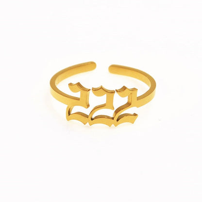 Lucky Angel Number Rings by White Market