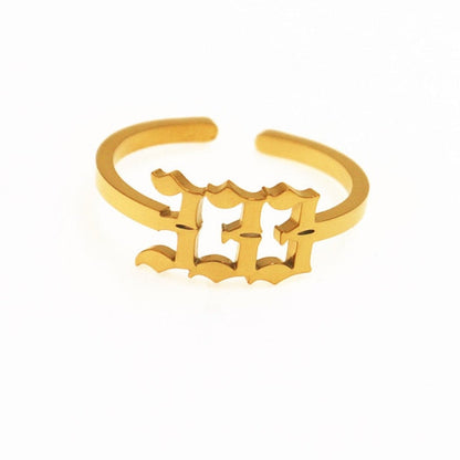 Lucky Angel Number Rings by White Market