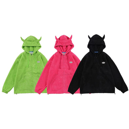 Devil Horns Hoodie by White Market