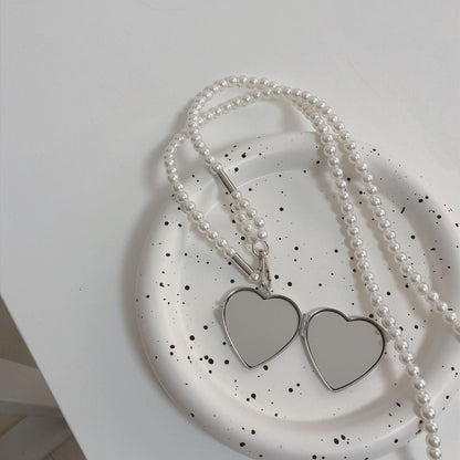 Mirror Heart Locket Bag by White Market