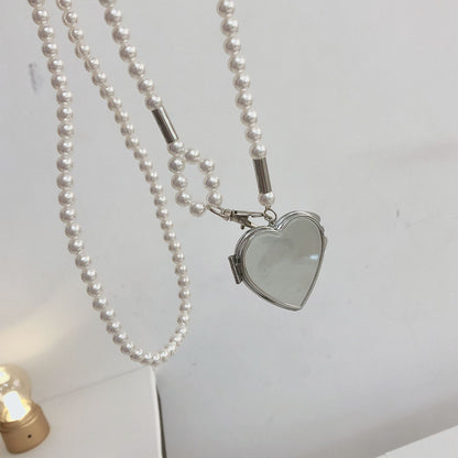 Mirror Heart Locket Bag by White Market