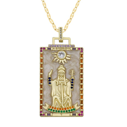 Diamond Tarot Card Necklaces by White Market