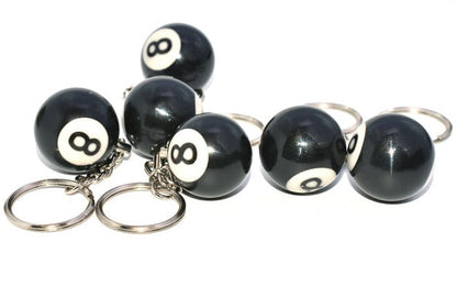 8 Ball Keychain by White Market