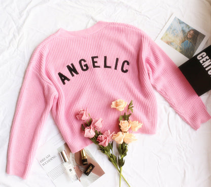 Oversized Angelic Cardigan by White Market