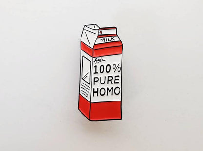 100% Pure Homo Pin by White Market