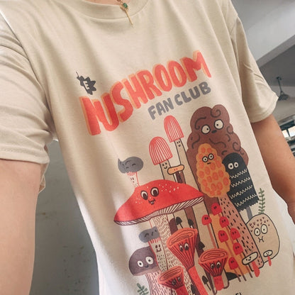 Mushroom Fan Club Tee by White Market