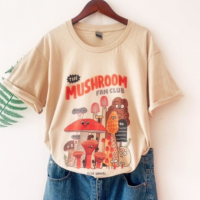 Mushroom Fan Club Tee by White Market