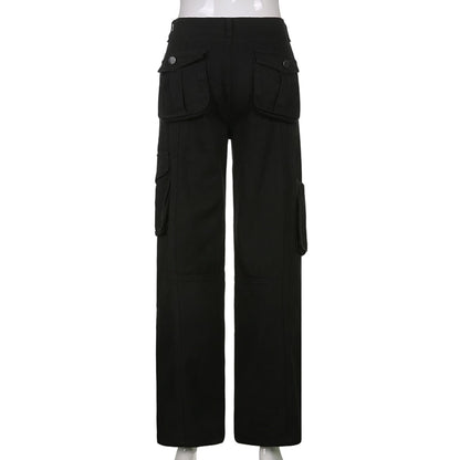 Y2K Unisex Cargo Trousers by White Market