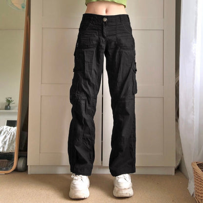 Y2K Unisex Cargo Trousers by White Market