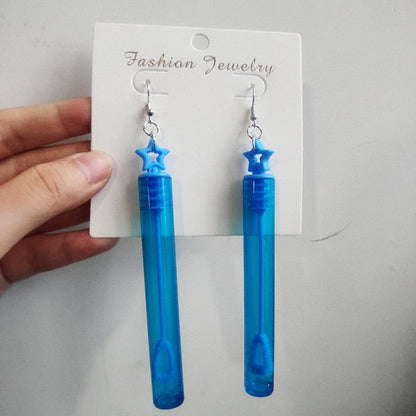 Real Bubble Earrings by White Market