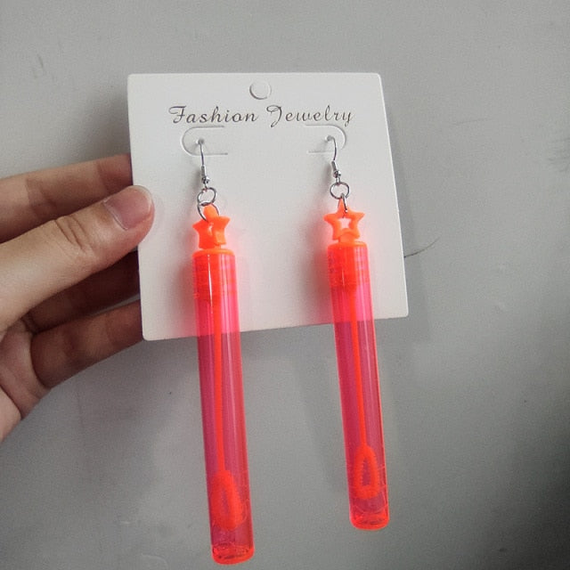 Real Bubble Earrings by White Market