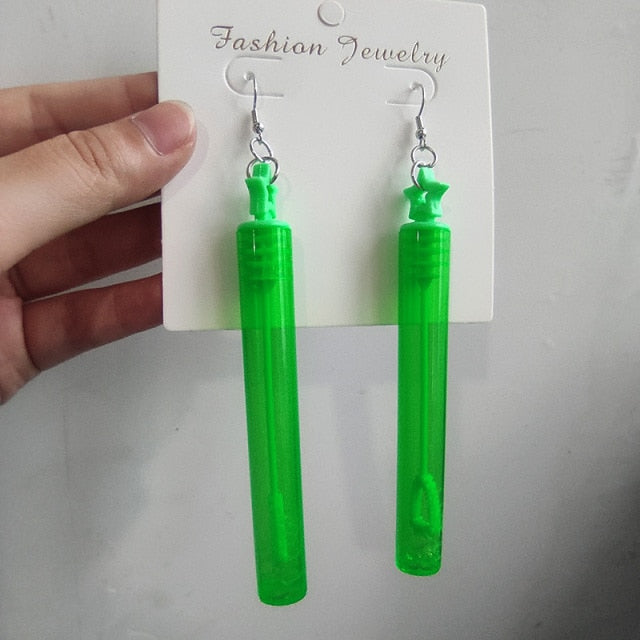 Real Bubble Earrings by White Market