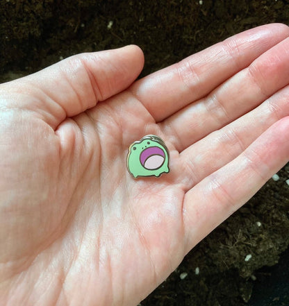 Screaming Frog Pin by White Market