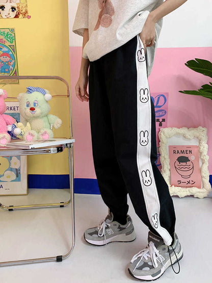 Wide Bunnie Trousers by White Market