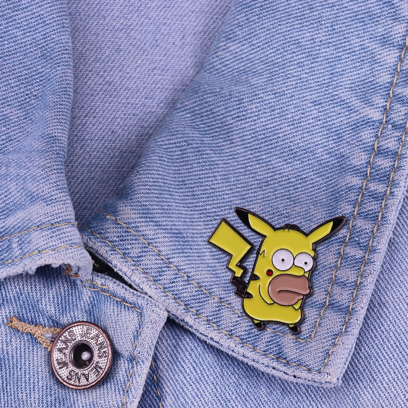 Homer Pikachu Pin by White Market