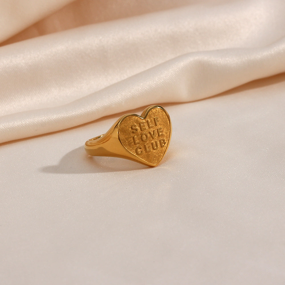 SELF LOVE CLUB Ring by White Market