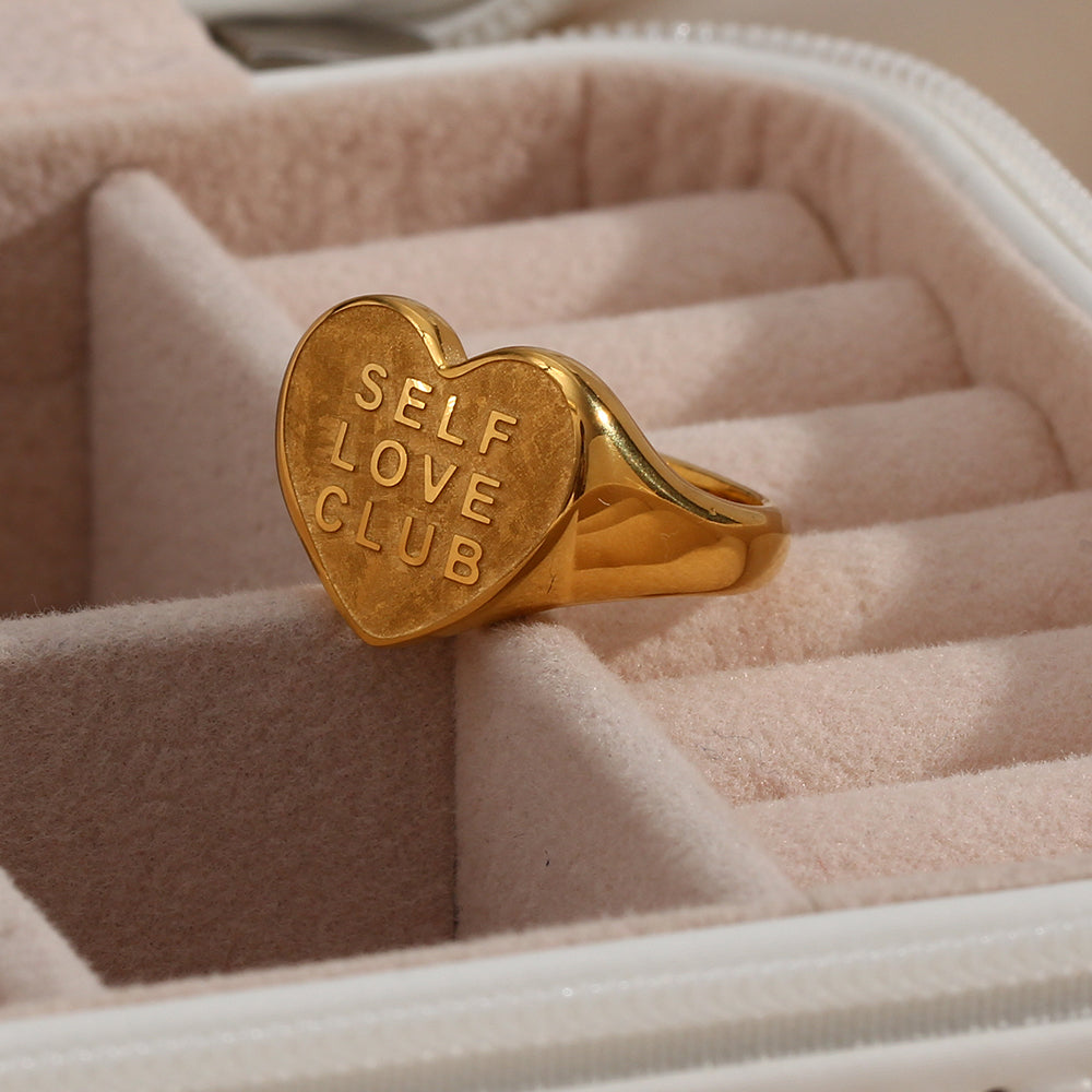 SELF LOVE CLUB Ring by White Market