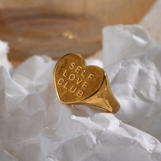 SELF LOVE CLUB Ring by White Market
